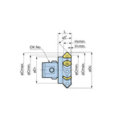 C-CUTTER MINI  Holders A77  Front and back chamfering - Big-tools Industrial Supply Tools for Metal Cutting